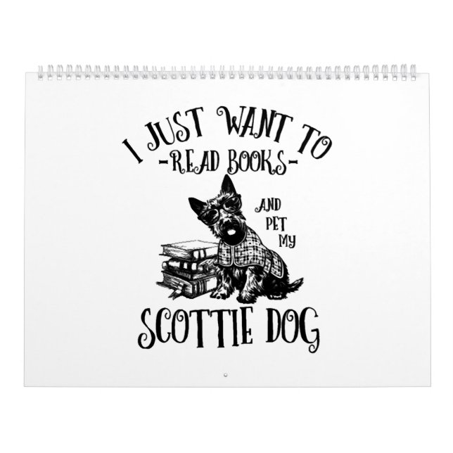 Scottie Dog Scottish Terrier Calendar (Cover)