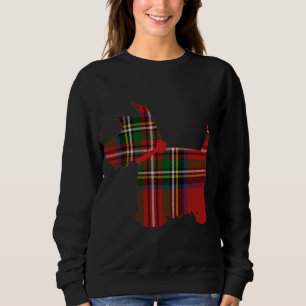 Scottie Dog Scottish Terrier Royal Stewart Tartan Sweatshirt