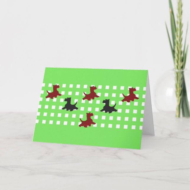 Scottie Dogs Card (Front)