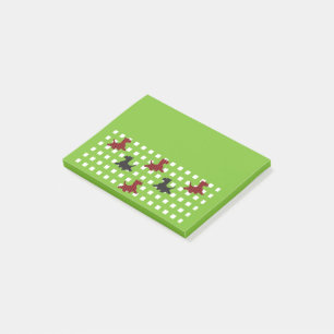 Scottie Dogs Post-it Notes