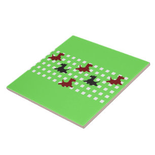 Scottie Dogs Tile