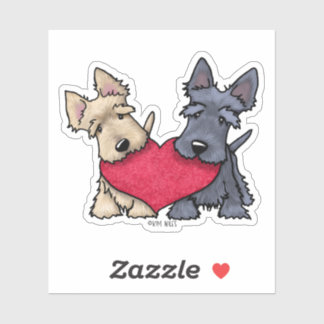Scottie Heartfelt Duo Sticker
