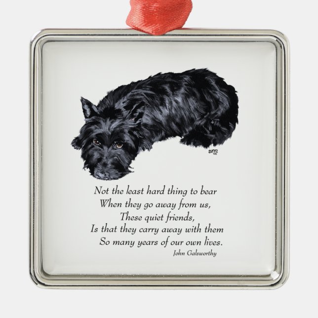 Scottie Keepsake Ornament (Front)
