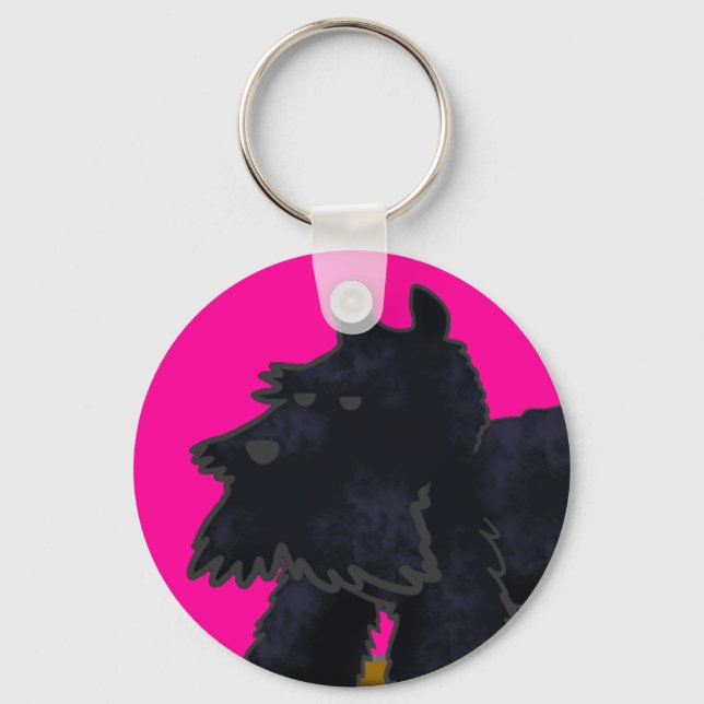 Scottie Keychain (Front)