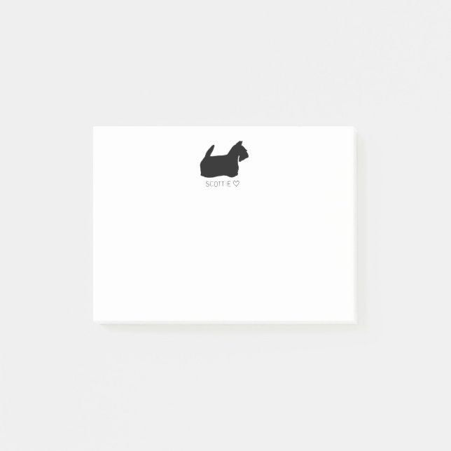 Scottie Love Post-it Notes (Front)