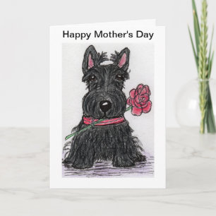 Scottie Mother's Day card