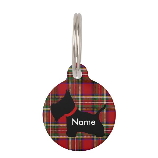 Scottie No 8 Pet Tag (Front)