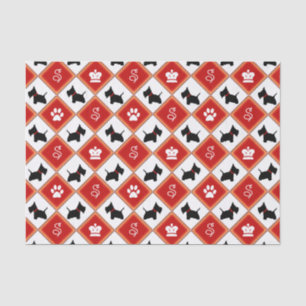Scottie No 8 Tissue Paper