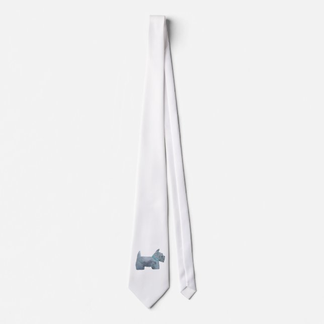 Scottie Terrier Tie (Front)