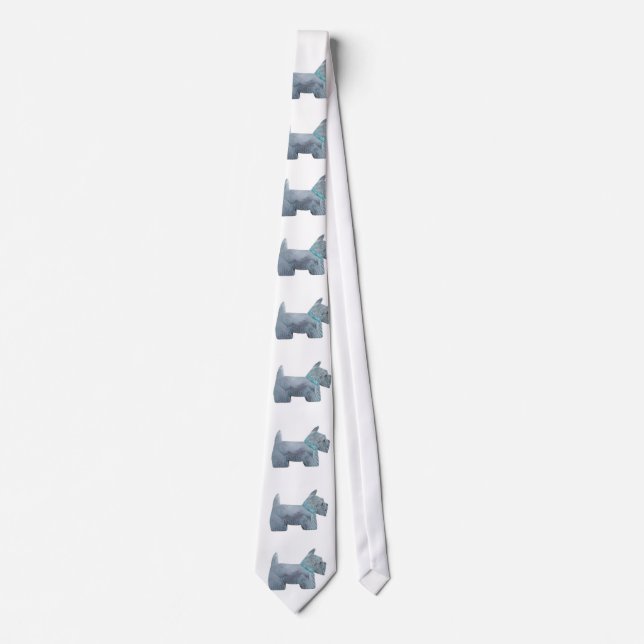 Scottie Terrier Tie (Front)