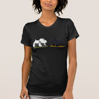 Scottie & Westie T-shirt