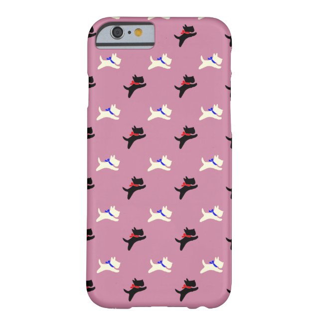 Scotties At Play Personalise Case-Mate iPhone Case (Back)