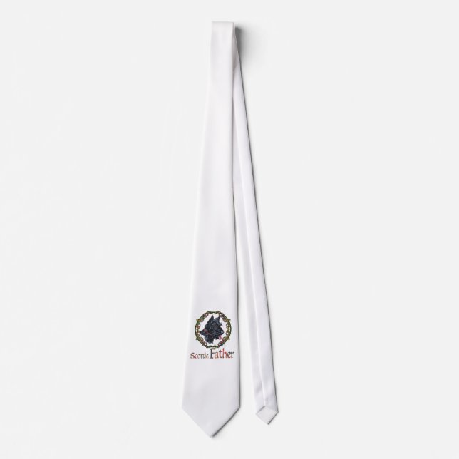 Scotties Celebrate Father's Day Tie (Front)