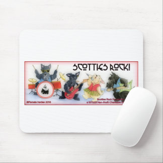 Scotties Rock Foundation mouse pad
