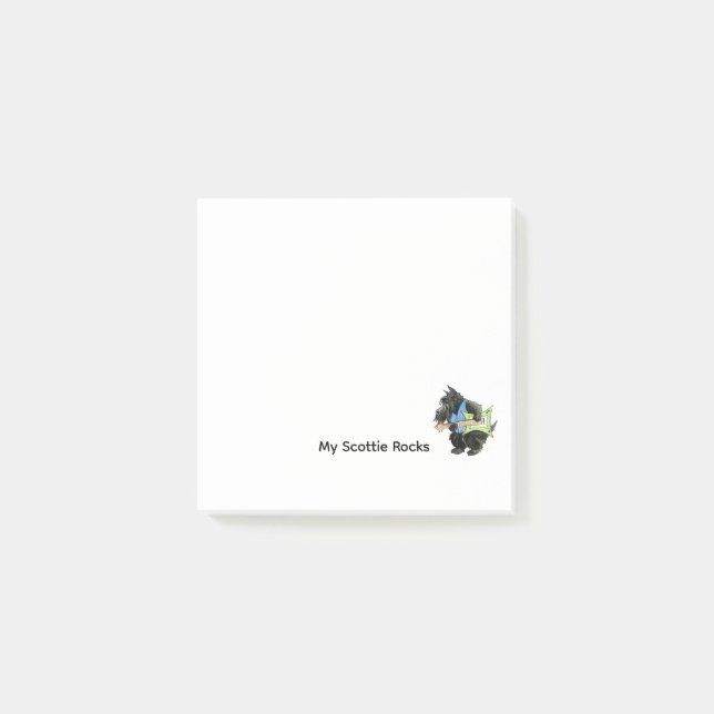 Scotties Rock post it notes. Post-it Notes (Front)