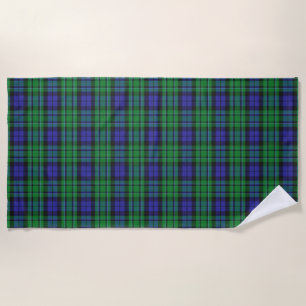 Scottish Accents Clan MacCallum Tartan Beach Towel