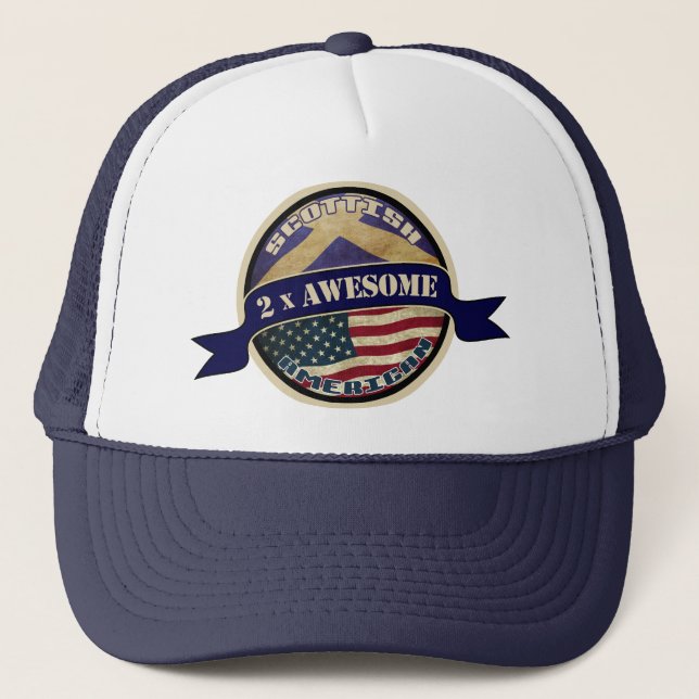 Scottish American Trucker Hat (Front)
