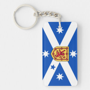 Scottish Australian (Heritage flag) Key Ring