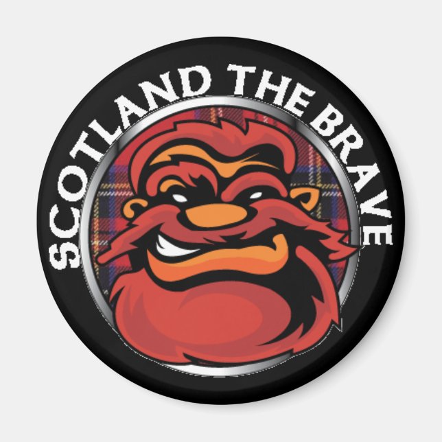 Scottish-Badge Magnet (Front)