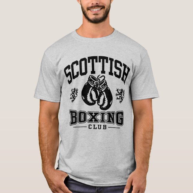Scottish Boxing T-Shirt (Front)