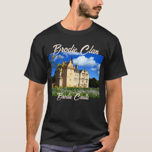 Scottish Brodie Clan's Castle Family Pride T-Shirt