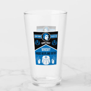 Scottish Burns Night Glass