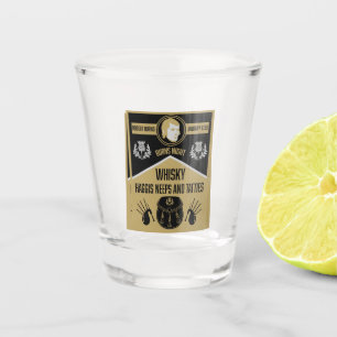 Scottish Burns Night Shot Glass