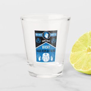 Scottish Burns Night Shot Glass
