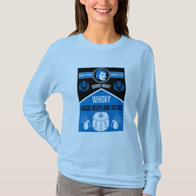 Scottish Burns Night T-Shirt (Front)