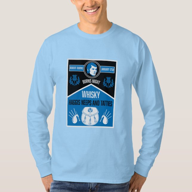 Scottish Burns Night T-Shirt (Front)