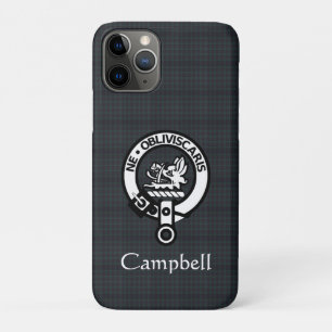 Scottish Campbell Crest Badge & Tartan  Case-Mate iPhone Case