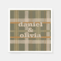 Scottish Celtic Tartan Pattern Wedding