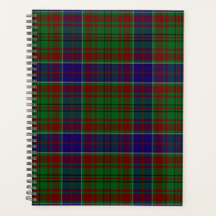 Scottish Clan Adams Tartan Plaid Planner
