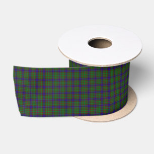 Scottish Clan Adams Tartan  Plaid  Satin Ribbon