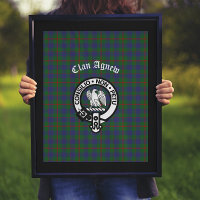 Scottish Clan Agnew Crest & Tartan