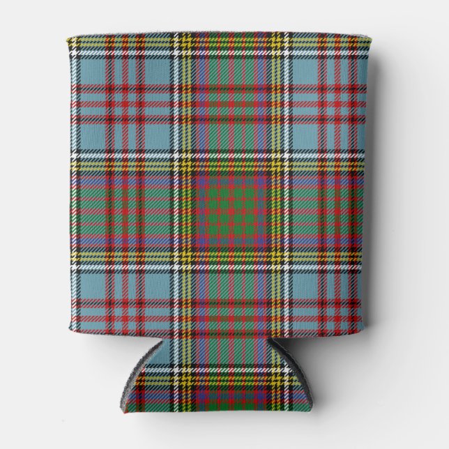 Scottish Clan Anderson Tartan Plaid Can Cooler (Front)