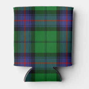 Scottish Clan Armstrong Tartan Plaid Can Cooler