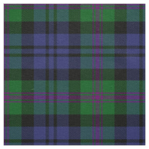 Scottish Clan Baird Tartan Plaid Fabric