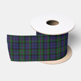 Scottish Clan Baird Tartan Plaid Satin Ribbon