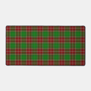 Scottish Clan Baxter Tartan Plaid Desk Mat