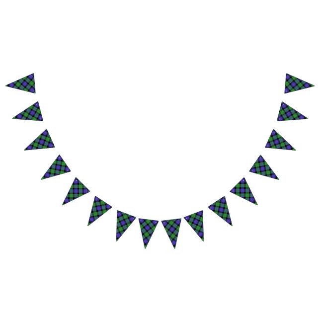 Scottish Clan Blair Tartan Bunting (All)
