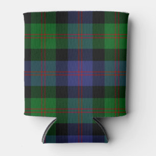 Scottish Clan Blair Tartan Plaid Can Cooler