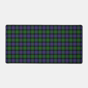 Scottish Clan Blair Tartan Plaid Desk Mat