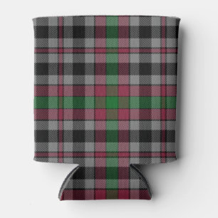 Scottish Clan Borthwick Tartan Plaid Can Cooler