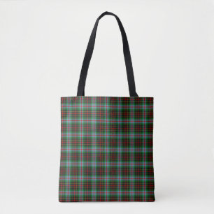 Scottish Clan Brodie Tartan Plaid Tote Bag
