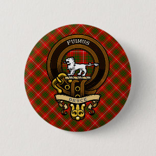 Scottish Clan Bruce Badge and Crest   Coat of Arms