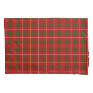 Scottish Clan Bruce Tartan Pillowcase