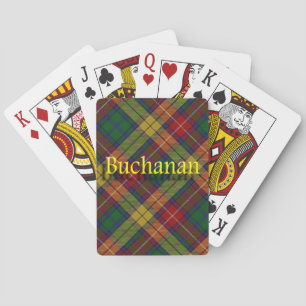 Scottish Clan Buchanan Playing Cards