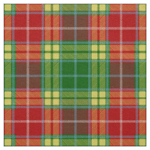 Scottish Clan Buchanan Tartan Plaid Fabric