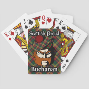 Scottish Clan Buchanan Tartan Playing Cards